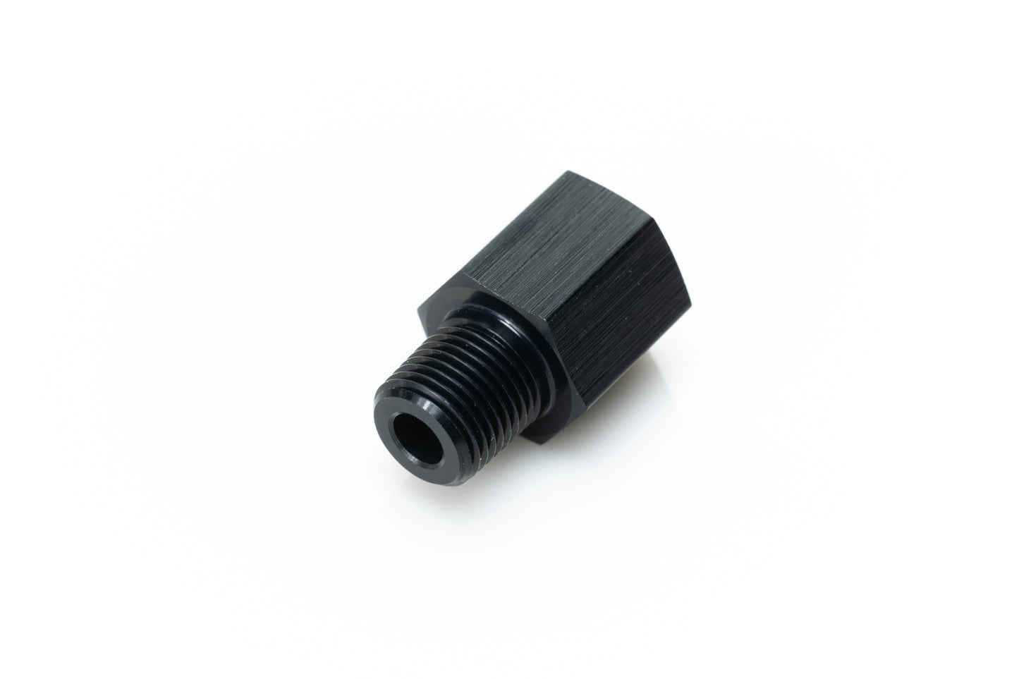 GReddy Male 1/8BSPT to Female 1/8NPT Aluminum Sensor Adapter