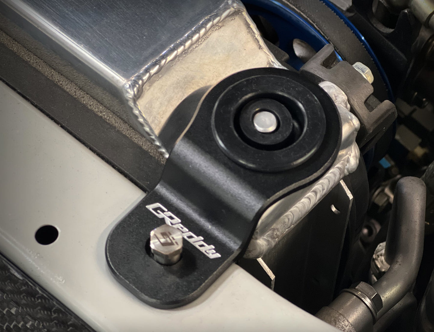 GReddy Nissan Skyline GT-R BCNR33 Radiator Mount Bracket- Black