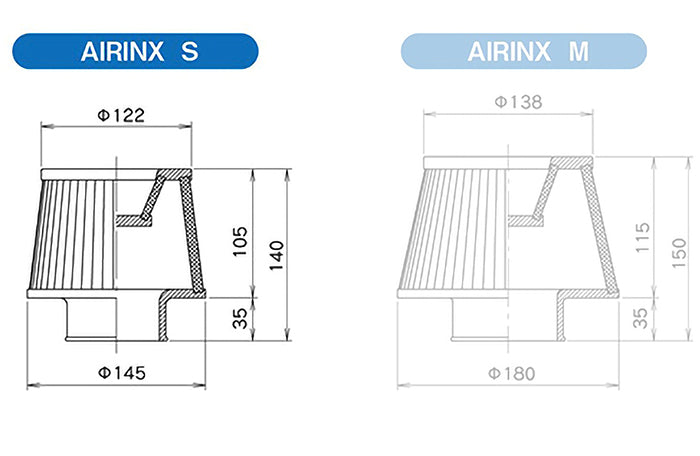 GReddy Airinx S 70mm Universal Filter