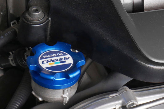 Greddy Type-B Oil Filler Cap Nissan/Honda M32-P3.5 - Blue