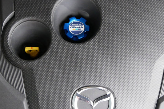 Greddy Type-B Oil Filler Cap Mazda 33.7 - Blue