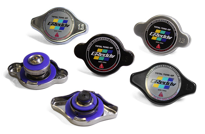 GReddy Type-N No Relief Radiator Cap Most Honda / Some Toyota - Polished