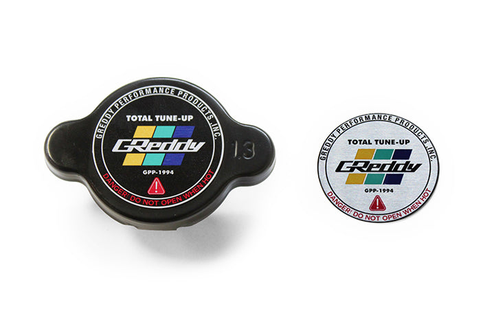 GReddy Type-N No Relief Radiator Cap Most Honda / Some Toyota - Polished