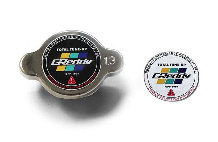 GReddy Type-N No Relief Radiator Cap Most Honda / Some Toyota - Polished