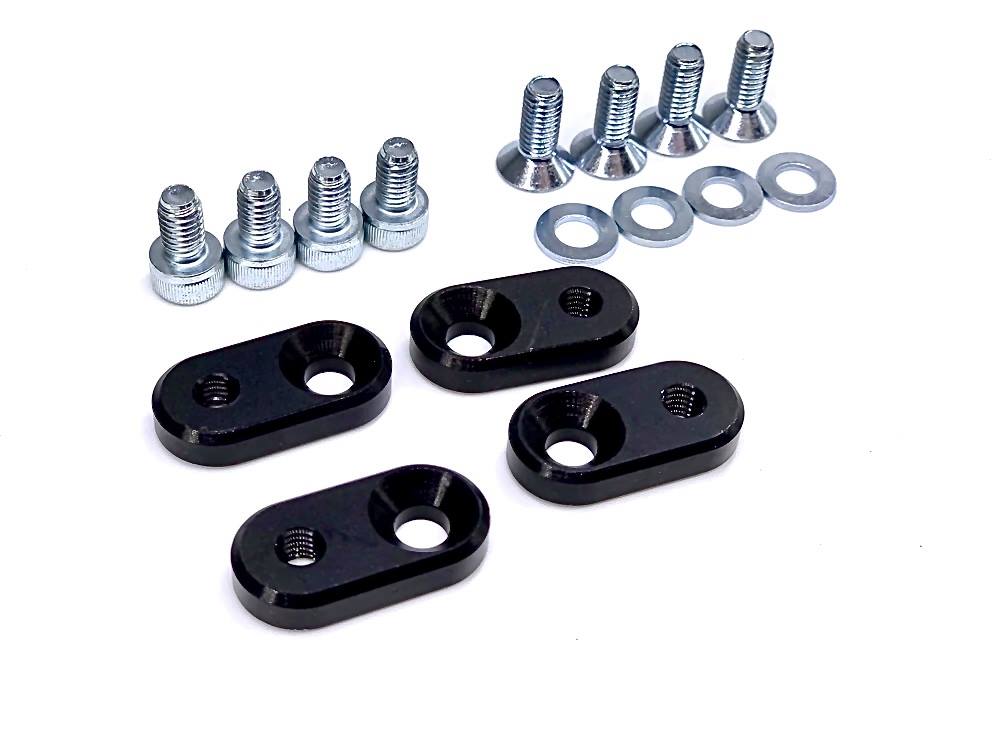 PRP Billet US License Plates to JDM Adapter Bracket