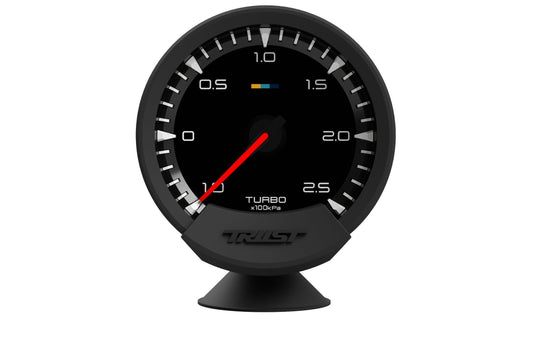 GReddy Sirius Meter - Turbo Boost 74mm Analog Display Gauge (w/Boost Sensor & Harness Set)