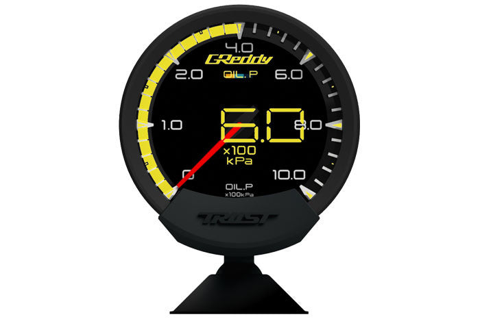 GReddy Sirius Unify Oil Pressure Gauge Set (Sirius Meter w/Oil Press Sensor Set & Vision Disp)