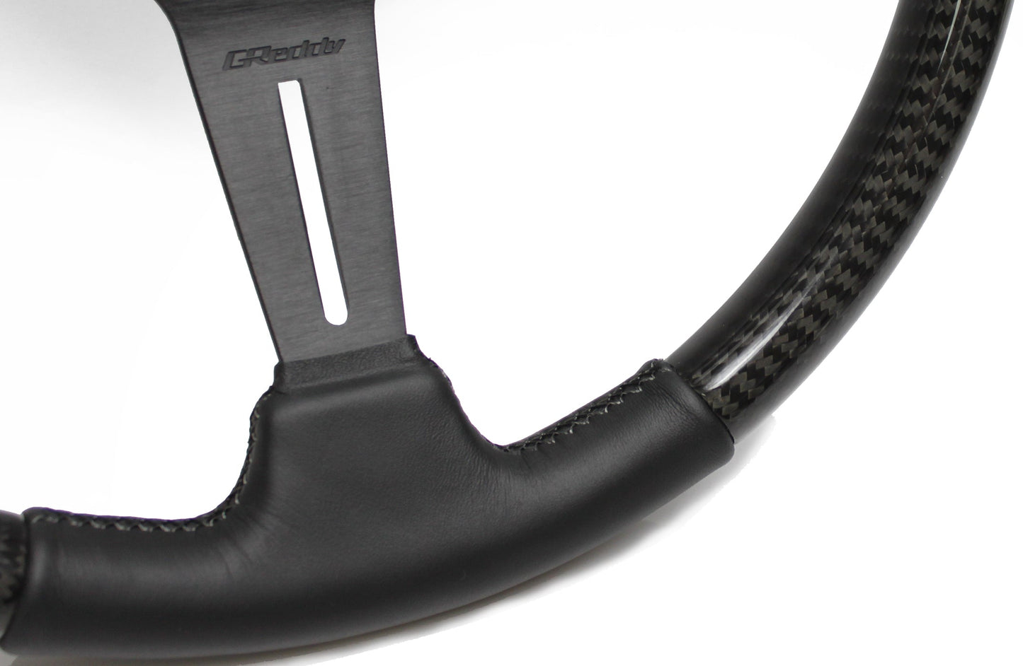 GReddy Sports Steering Wheel - Carbon