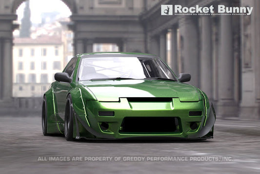 GReddy Nissan 240SX (RPS13) Rocket Bunny Wide Body V2 Front Bumper