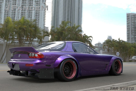 Greddy Mazda RX-7 Pandem Wide Body Boss Rear Diffuser