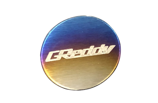 GReddy Titanium Disk Badge for Type-A Shift knob