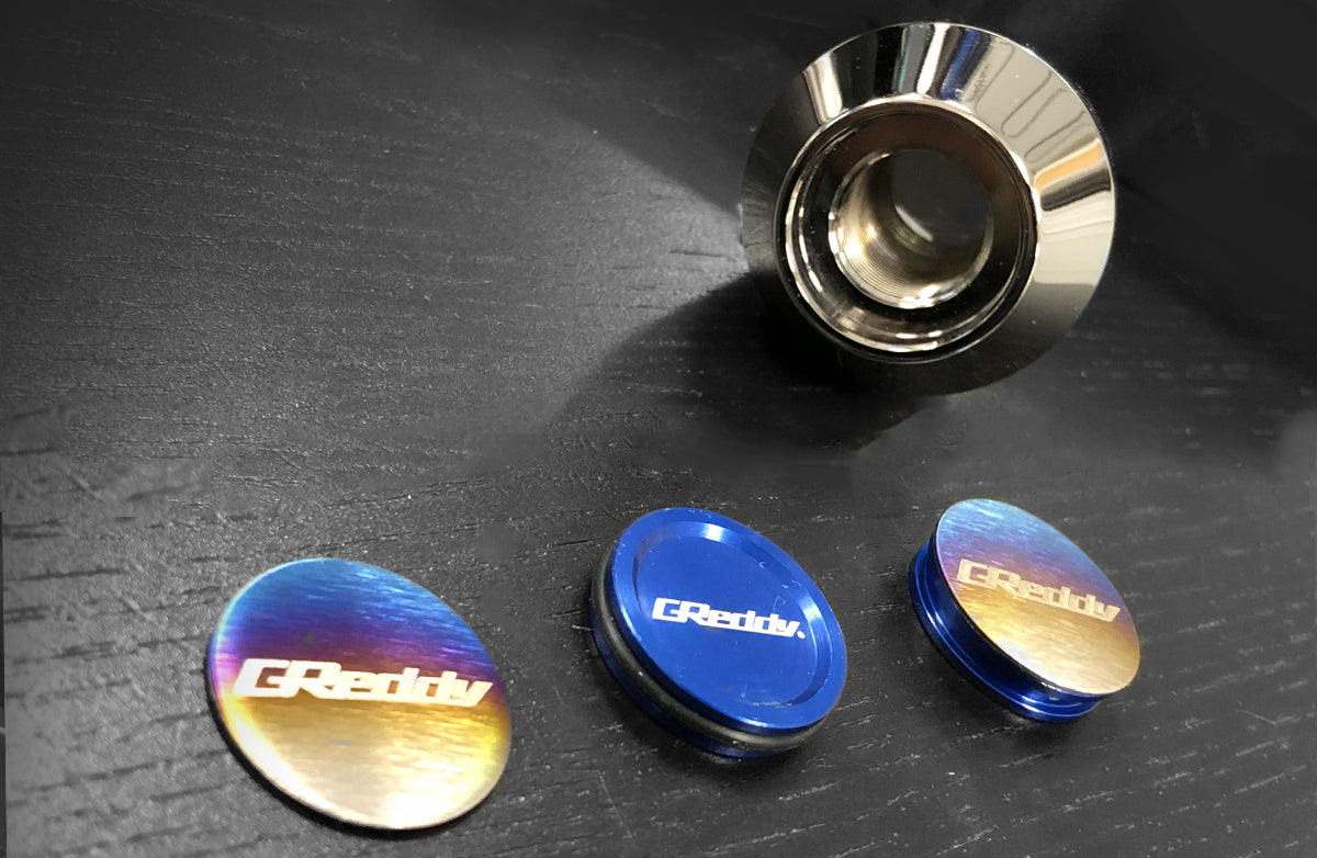 GReddy Titanium Disk Badge for Type-A Shift knob