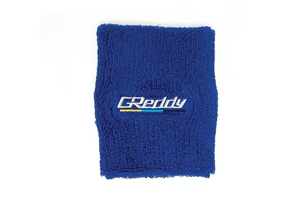 GReddy Underline Logo Reservoir Cover - Blue