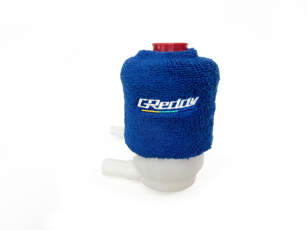 GReddy Underline Logo Reservoir Cover - Blue