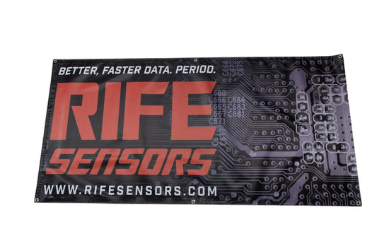 RIFE Sensors Shop Banner 3'x6' - Motion Raceworks