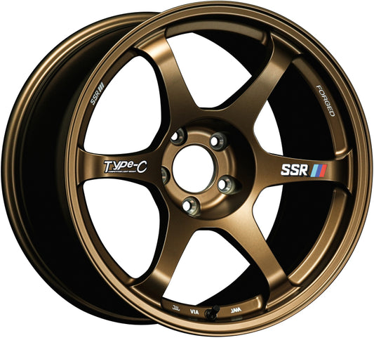 SSR Type-C Forged 18x9.5 +38 5/114.3 - Racing Bronze Wheel — view 2 | J-Spec Garage