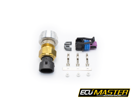ECUMaster WHP Fluid Temperature Sensor Kit for Oil, Water, etc. (3/8" NPT)