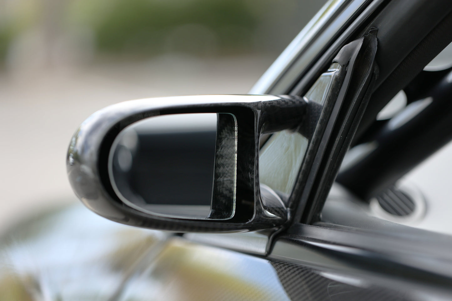 GReddy Garage 89-94 Nissan Skyline GT-R Carbon Side Mirror R32 Set