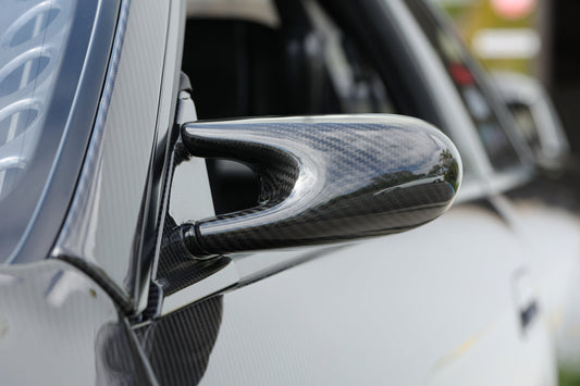 GReddy Garage 95-98 Nissan Skyline GT-R Carbon Side Mirror R33 Set