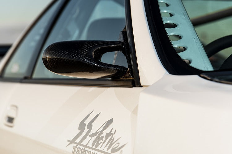 GReddy Garage 89-94 Nissan Skyline GT-R Carbon Side Mirror R32 Set