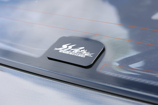 GReddy Garage 89-94 Nissan Skyline GT-R R32 Rear Wiper Removal Plate