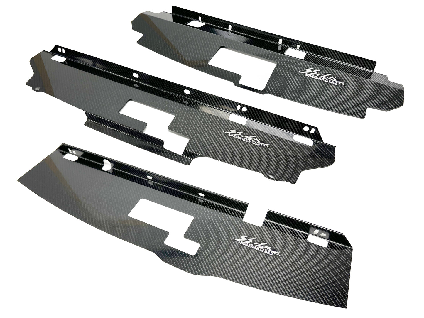 GReddy Garage 99-02 Nissan Skyline GT-R Carbon Cooling Panel R34