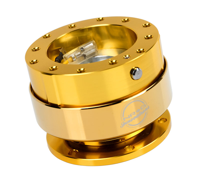 NRG Quick Release - Gold Body/Chrome Gold Ring | J-Spec Garage