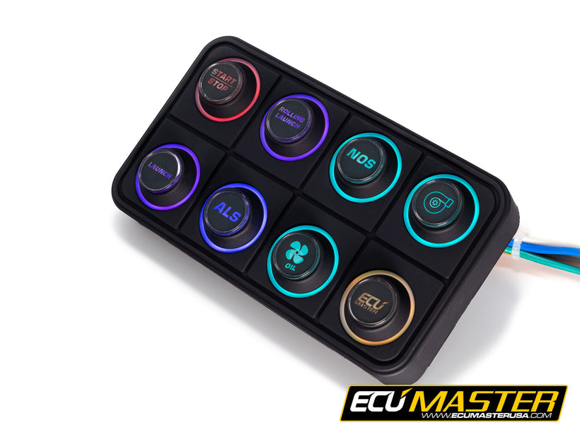 ECUMaster CAN Keyboard 8 Position