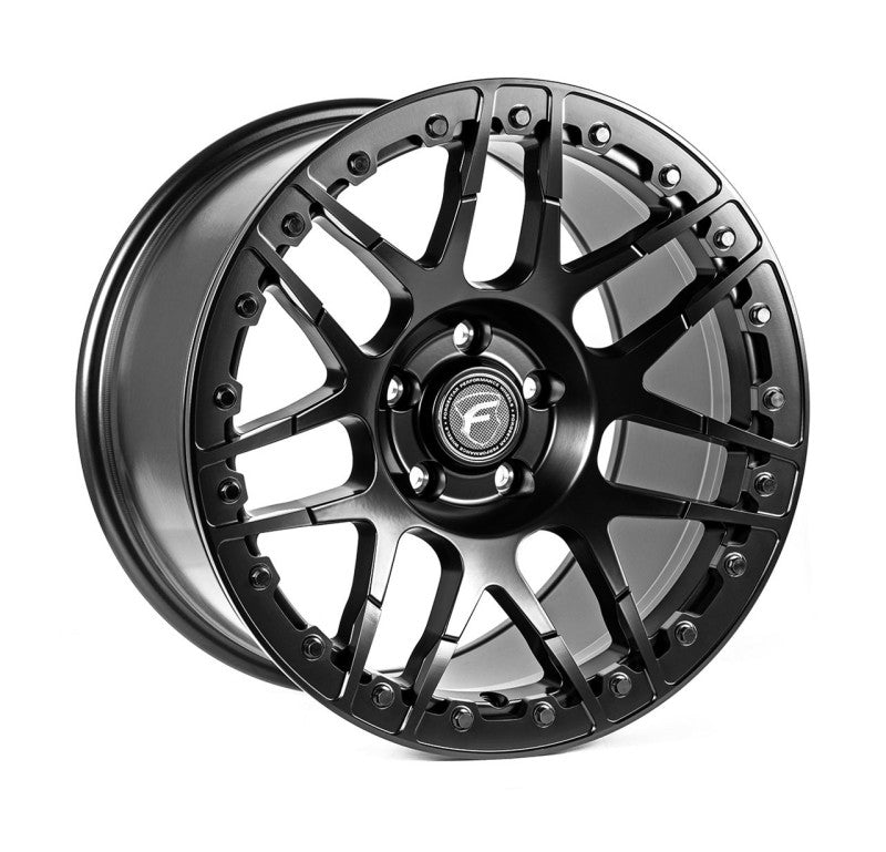 Forgestar F14 Beadlock 17x10 / 5x115 BP / ET06 / 5.75in BS Satin Black Wheel | J-Spec Garage