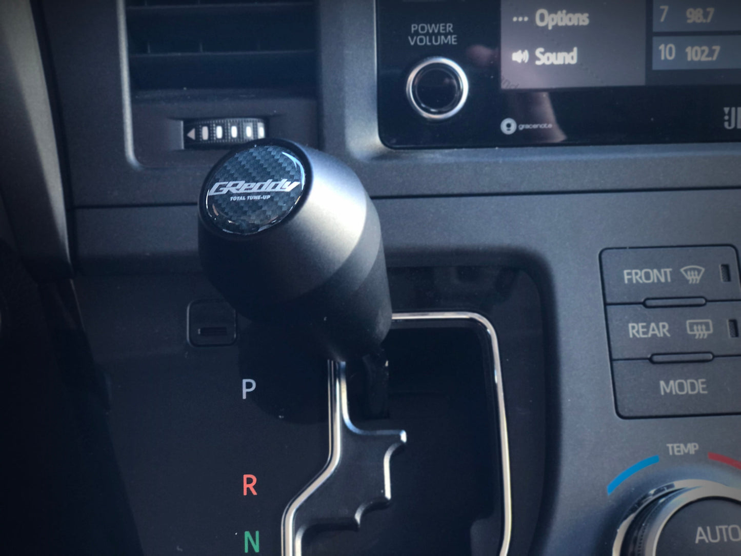 GReddy Silicone Type-A shift knobs cover - Black