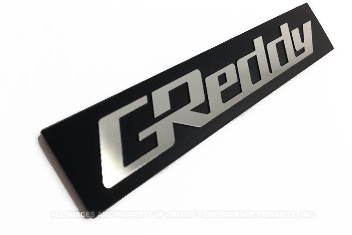 GReddy Titanium Intake Manifold Badge (105mm X 20mm)
