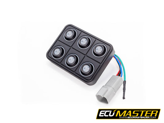 ECUMaster CAN Keyboard 6 Position
