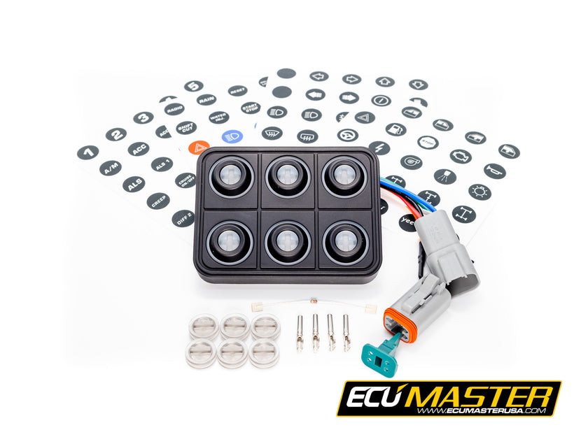 ECUMaster CAN Keyboard 6 Position