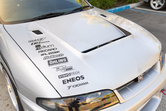 GReddy Garage 95-98 Nissan Skyline GT-R 400R Type Dry Carbon Hood