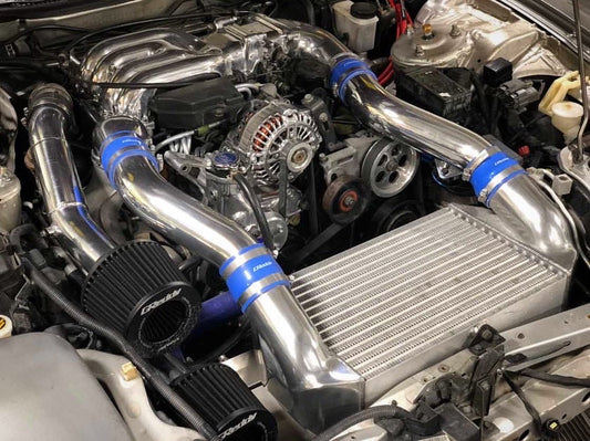 GReddy 92-02 Mazda RX-7 V-Mount I/C Ver. 2 w/o Breather Tank Radiator Kit