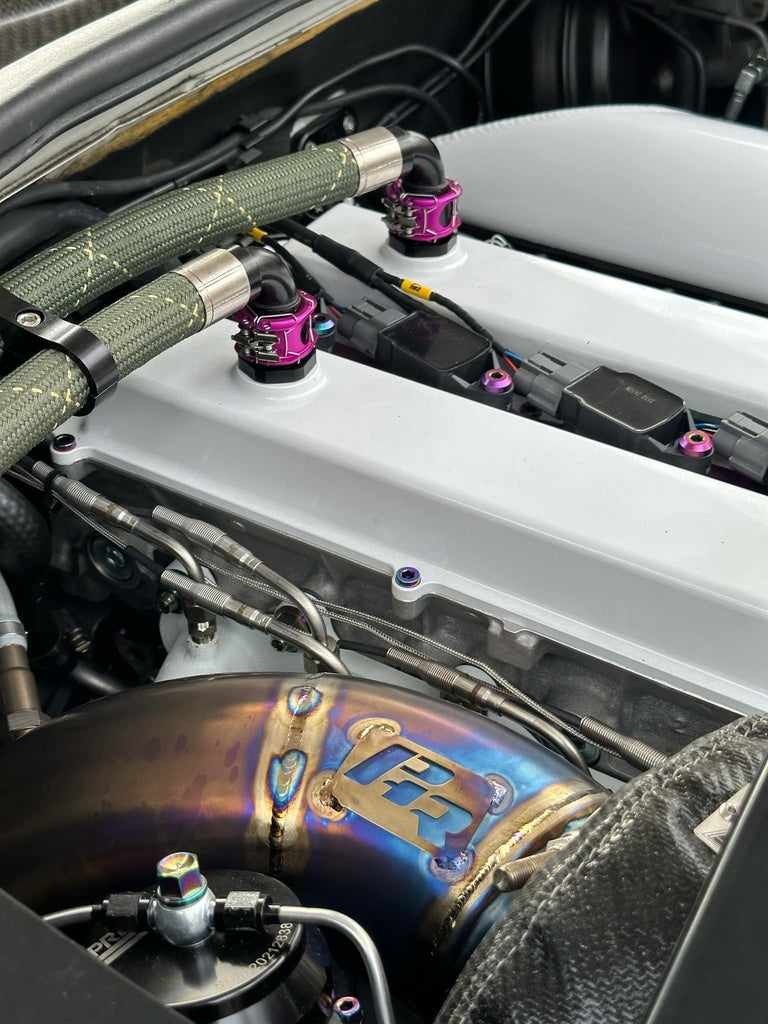 PHR 3.0" Titanium Downpipe For 2JZ