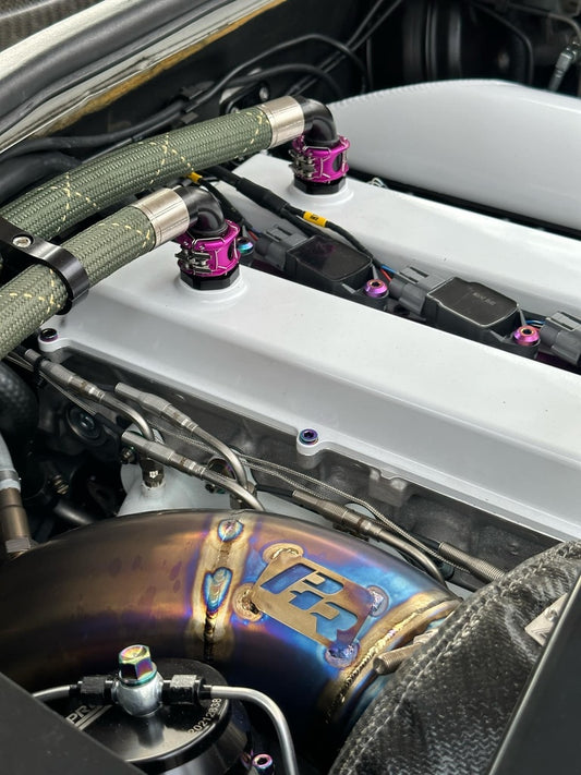 PHR 3.0" Titanium Downpipe For 2JZ