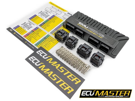 ECUMaster EMU Pro 16 Engine Management Unit with Connectors