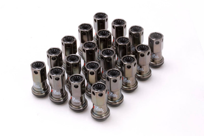 Project Kics 12X1.50 R40 Iconix Classical Lug Nuts w/ Black Plastic Cap - 20 - No Locks — view 2 | J-Spec Garage