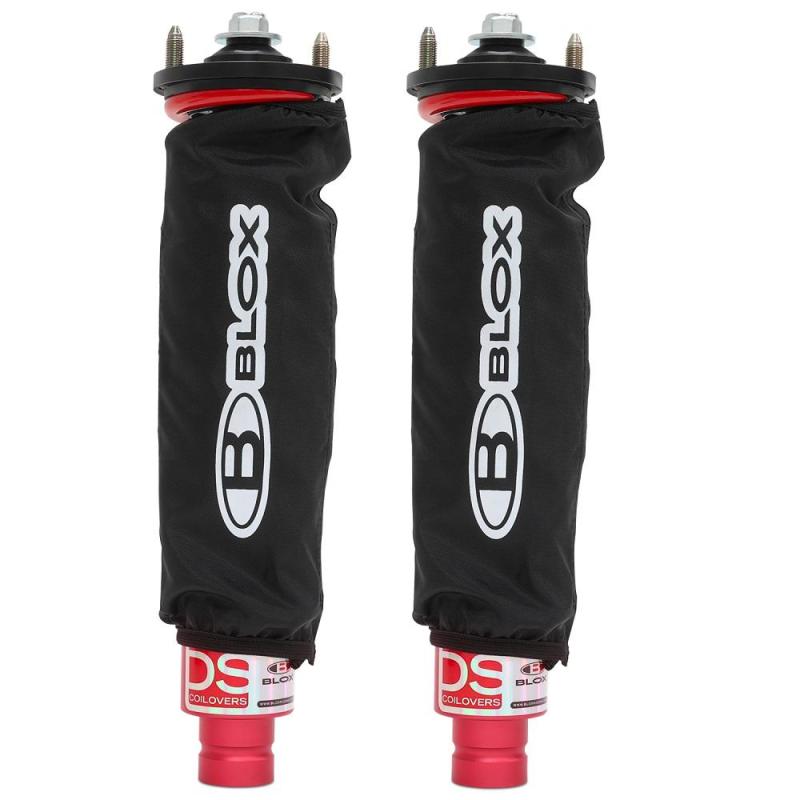 BLOX Racing Coilover Covers - Black (Pair) | J-Spec Garage