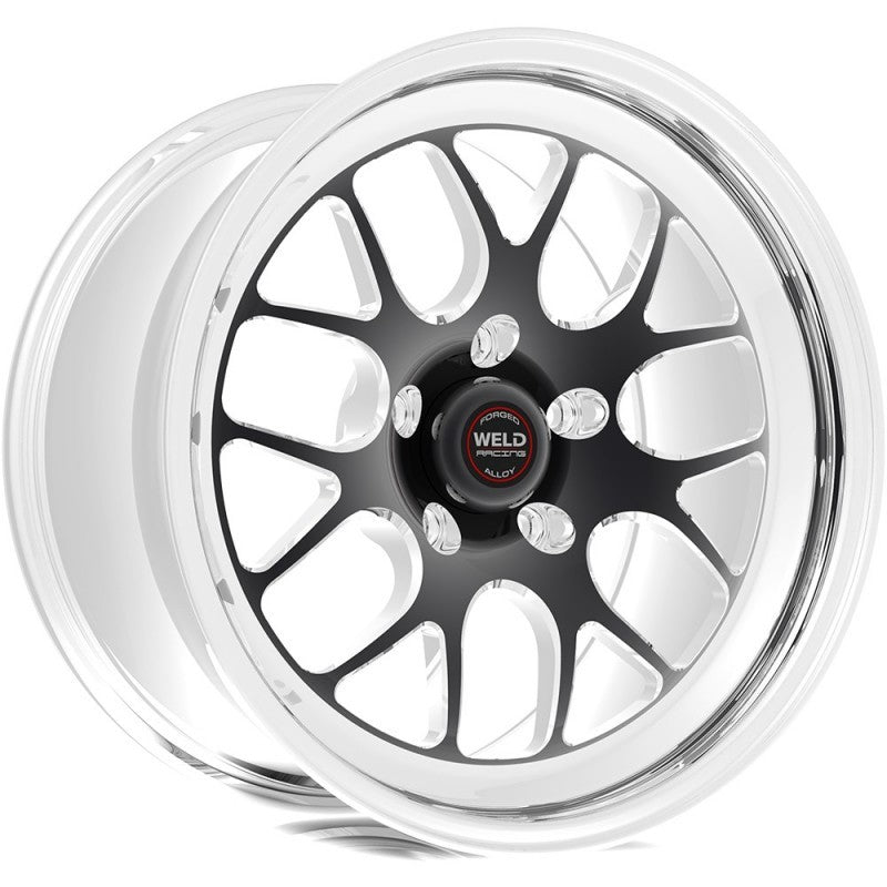 Weld S77 20x8 / 6x5.5 BP / 5.5in. BS Black Wheel (Low Pad) - Non-Beadlock | J-Spec Garage