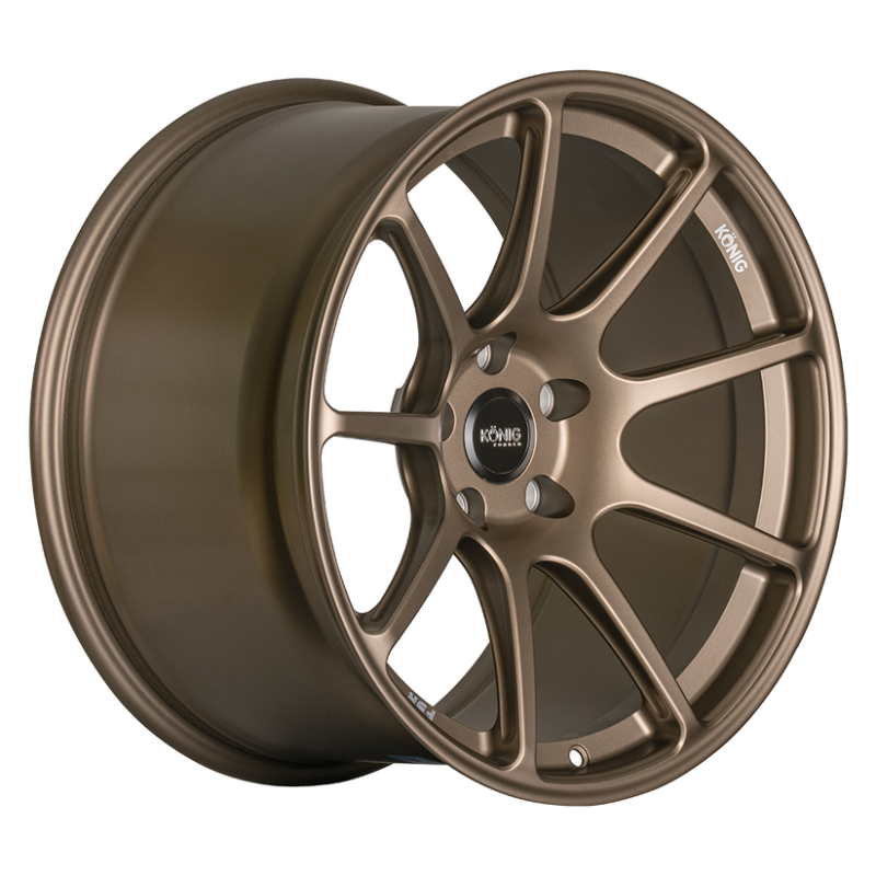 Konig Forged F5R 19x12 5x130 ET65 Satin Bronze Wheel (Knurled Bead) | J-Spec Garage
