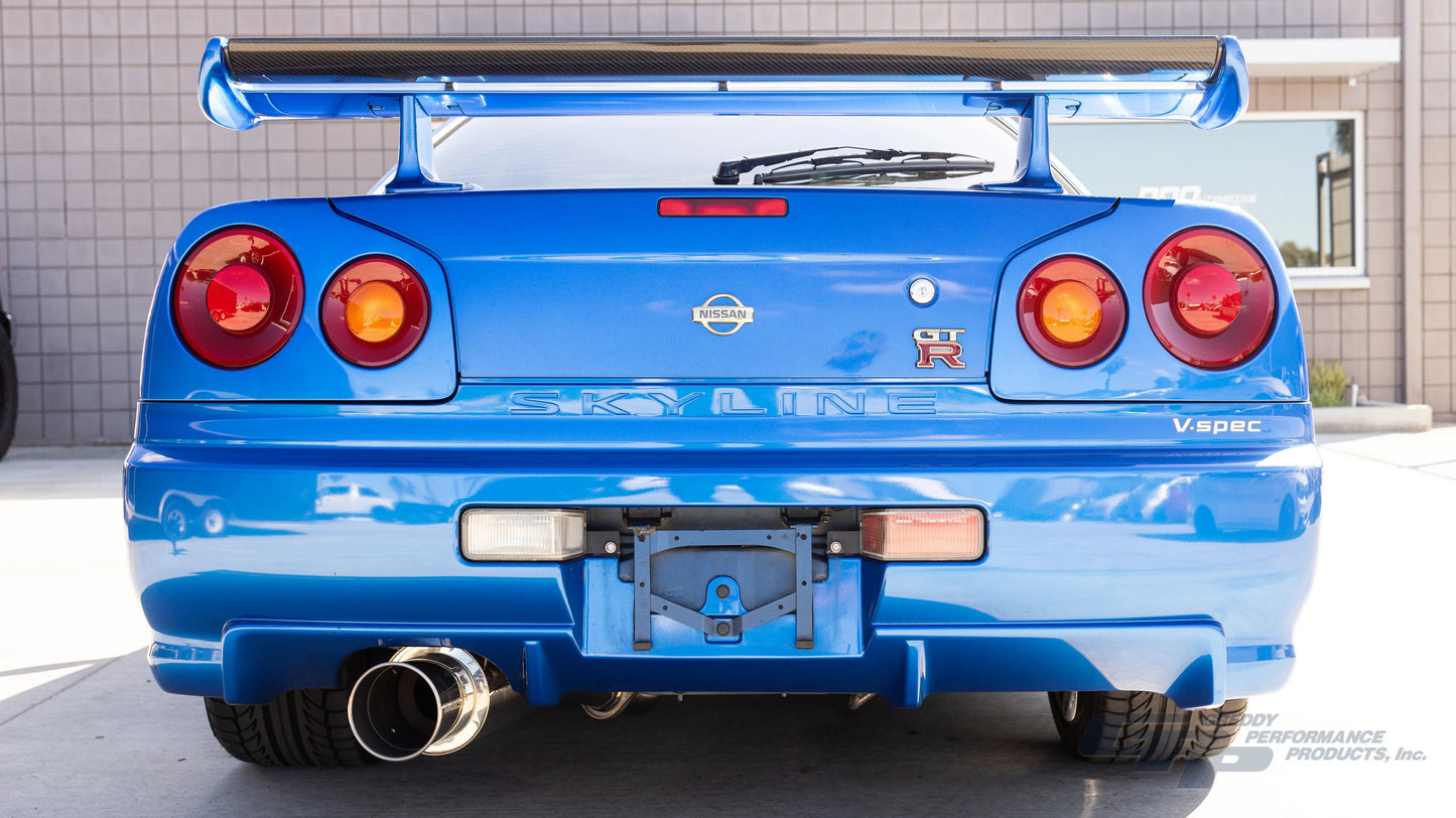GReddy 99-02Nissan Skyline GT-R R34 Power Extreme TR Cat-Back Exhaust