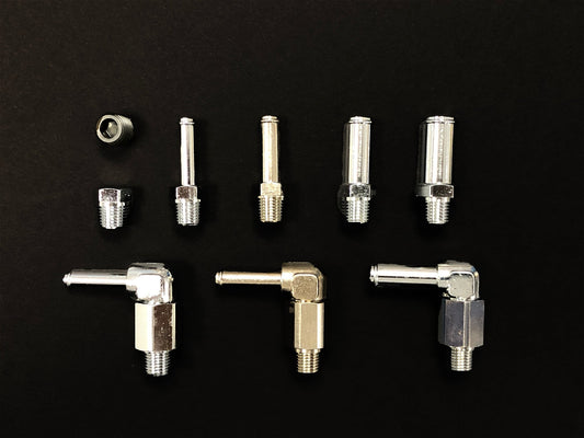 GReddy Male 1/8BSPT to Female 1/8NPT Aluminum Sensor Adapter