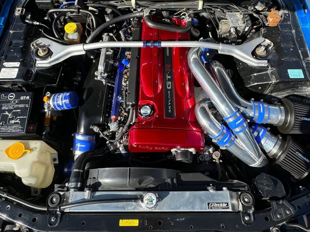 GReddy 95-02 Nissan Skyline GT-R BNR33/BNR34 Complete Suction Kit Eliminate Airflow Meters