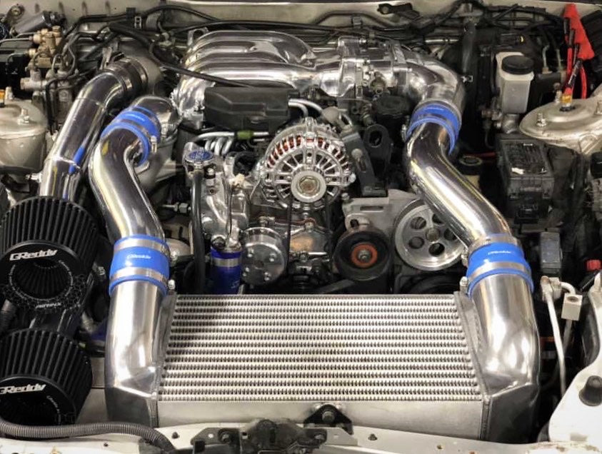 GReddy 93-95 Mazda RX-7 Intercooler Kit V-Mount FD3S I/C Only w/Suction Pipe *Special Order*