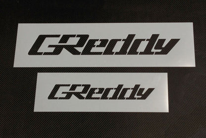 GReddy Intercooler Logo Stencil