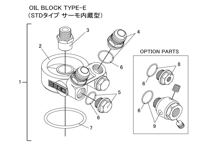 GReddy M18 Warning Oil Temp Sensor Fitting