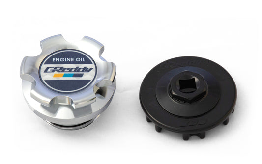Greddy Type-B Oil Filler Cap Mazda 33.7 - Chrome