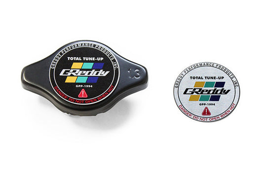 GReddy Type-N No Relief Radiator Cap Most Honda / Some Toyota - Polished